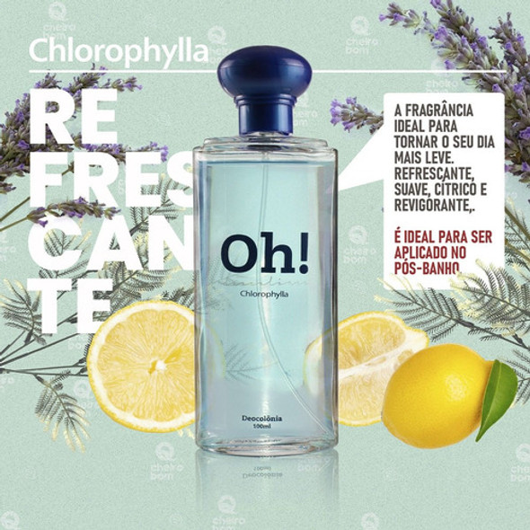 Desodorante Spray Chlorophylla Oh! 90ml Refrescante Delicia 1