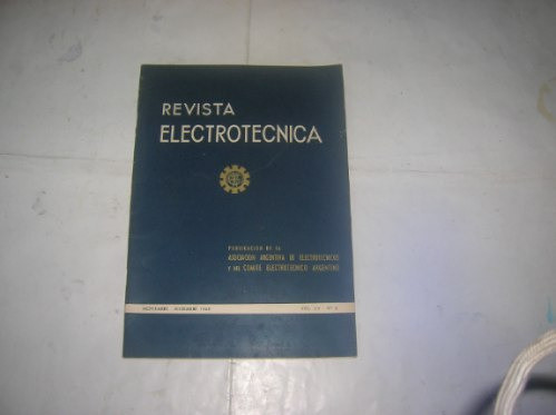 Revista Electrotecnica 1968 Nº6 Sade  Segba L.e.zappalorto 0