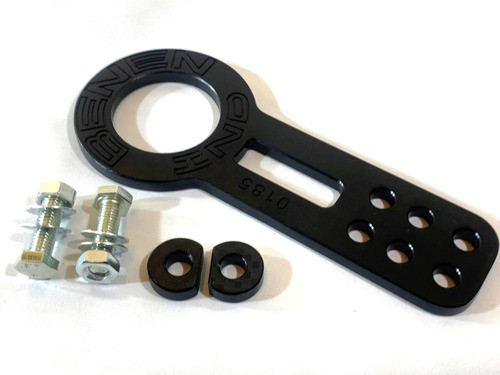 Gancho Remolque Competicion Fijo Aluminio Anodizado Negro G8 0