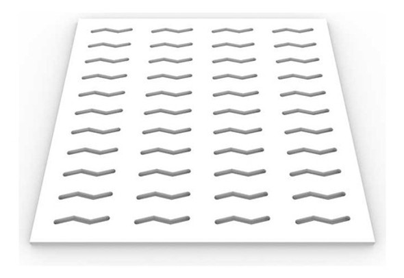 Cielorraso Desmontable Acústico Rio (cajax8) 595x595mm 9.5mm 1