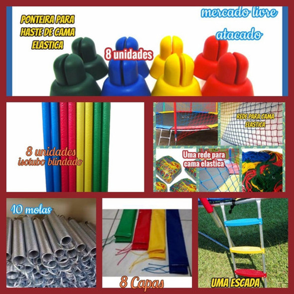 Ponteiras 20+20 Isotubos Para Pula Pula Em Geral+brinde 1