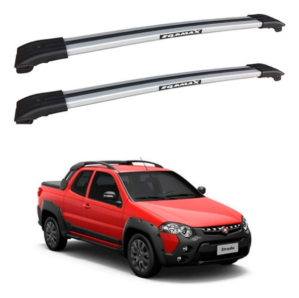 Barras De Techo Aluminio Fiat Strada 2015 Gris Eqmax 0 Barras De Techo Aluminio Fiat Strada 2015 Gris Eqmax 0