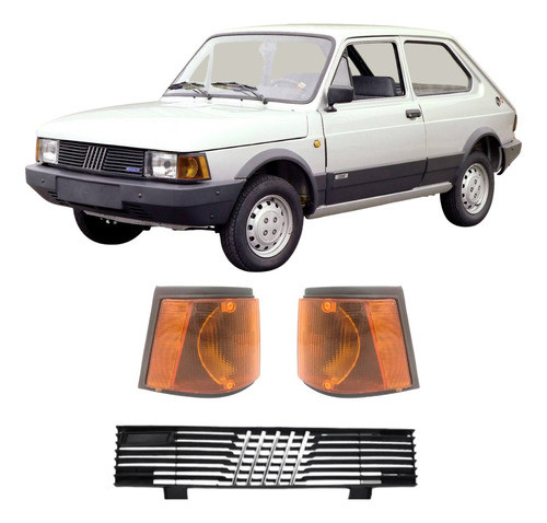 Parrilla Giros Ambar Fiat 147 Spazio 1997 0
