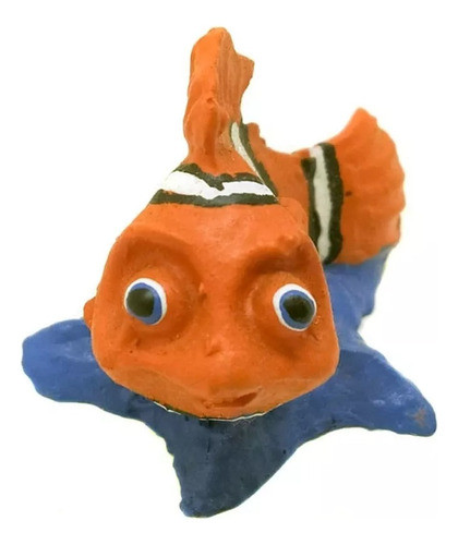 Enfeite Peixe Palhaço (nemo) Fragata Aquários E Decoração 0