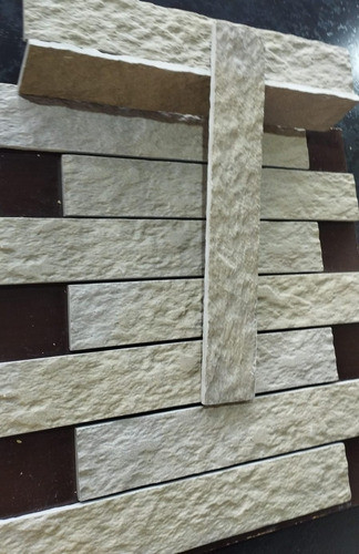 Tejuela Rustica 4,5x28 Marca Acuarela Uso Piso/pared 1