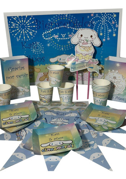 Cotillón Infantil Personalizado Premium X 30 Cinamoroll 0 Cotillón Infantil Personalizado Premium X 30 Cinamoroll 0