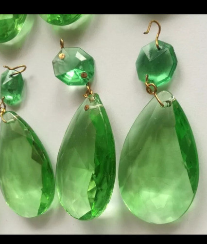 Tres Caireles Cristal Verdes 0