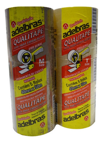Cinta Embalar .marrón 48mm.x50m. 5 Unidades  Unisil G P 0