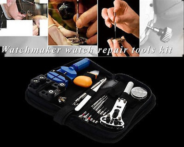 Lote De 13pcs Kit De Herramienta De La Reparación De Relojes 1