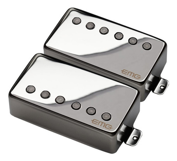 Emg 5766 Active Alnico V Humbucker Set  Cromo 0 Emg 5766 Active Alnico V Humbucker Set  Cromo 0