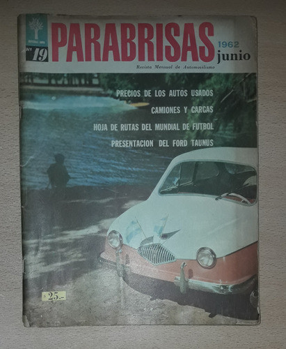 Revista Parabrisas N°19 Junio De 1962 0