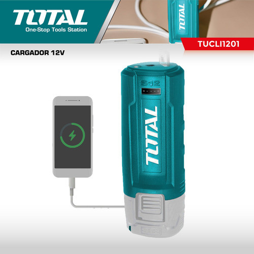 Cargador Usb Salida 12v/1a 5v/1,5v Medidor De Carga Total 1