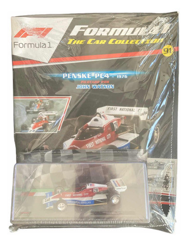 Colección Fórmula 1-penske Pc4- 1976-john Watson Y Revista 0