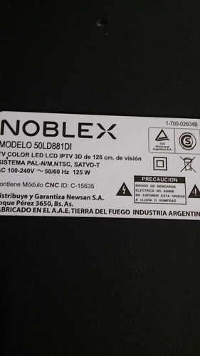 Televisor De Repuesto Con Placa De Imagen Nueva 1