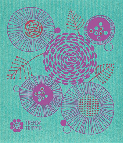 Trendy Tripper Jenn Ski Paños De Cocina Suecos Reutilizables 1