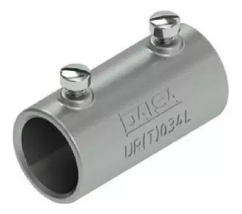 Cupla 1'' P/exterior Aluminio Daisa Cod:urt100l X 2 U/n 0