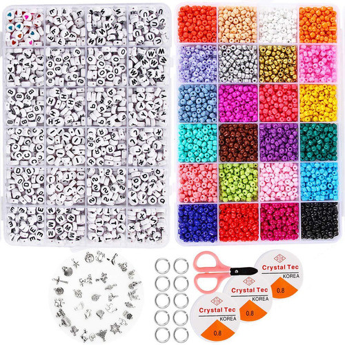 Kit De Fabricação De Jóias Pérolas Para Pulseiras Abal 0