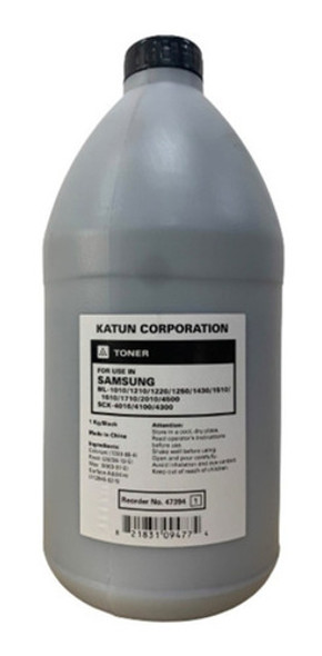 Refil Toner Para Uso Scx 4833 4623 4600 - Katun 01kg 0