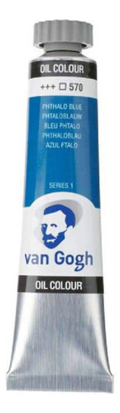 Oleo Talens Van Gogh Pomo 20ml.570 Azul - Mosca 0