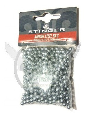 Balines De Acero 4,5mm Precision X500 Stinger Pistola Co2 0
