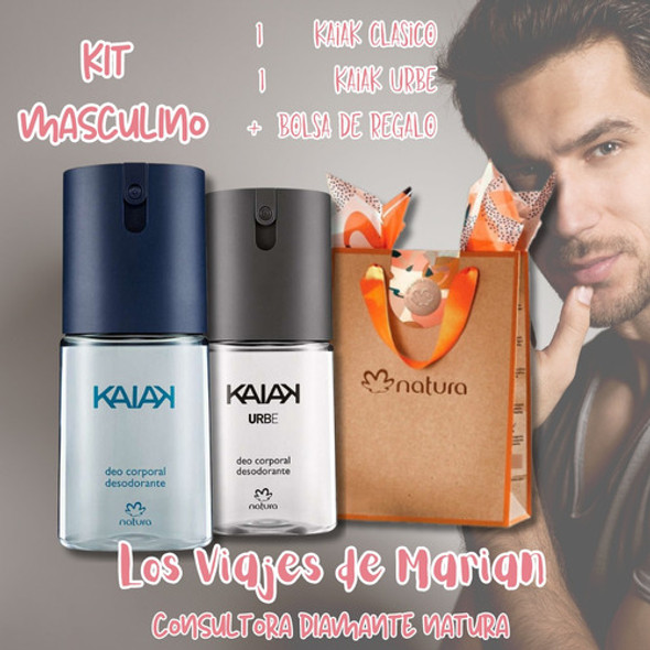 Kit #02 Spray Corporal Masculino Natura Los Viajes De Marian 1