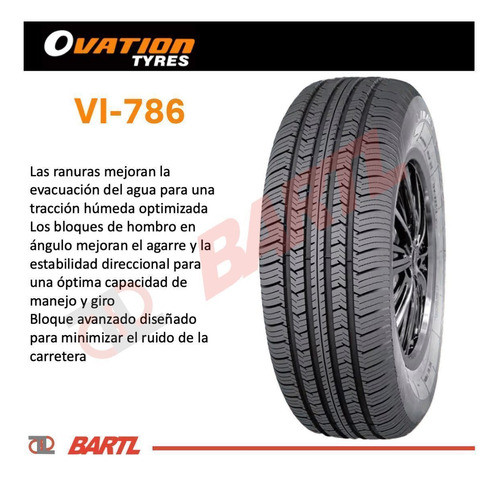 Cubierta 155/65/14 Ovation Vi786 Neumático 1