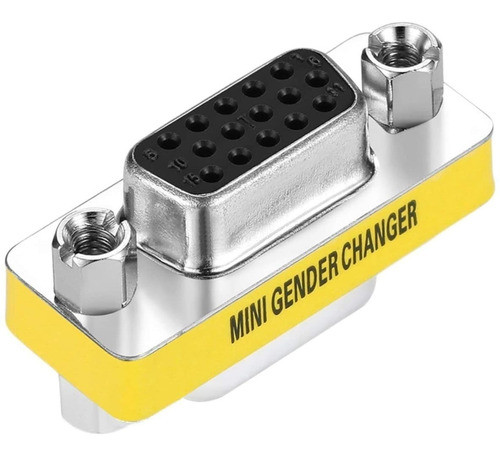 Adaptador Vga Hembra A Vga Hembra 15 Pines Alargue Empalme 1