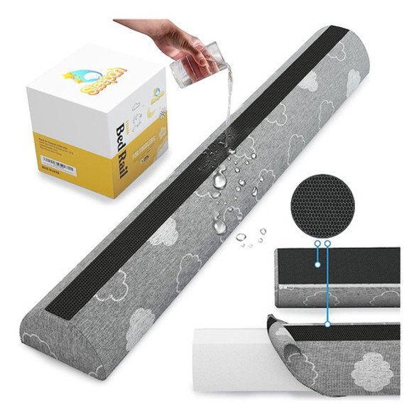 Sleepah Bed Rail Para Niños Pequeños Memory Foam Bed Bumper 0