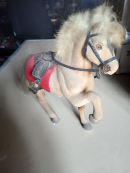 Antiguo Caballito Adorno Decoración Colección 0
