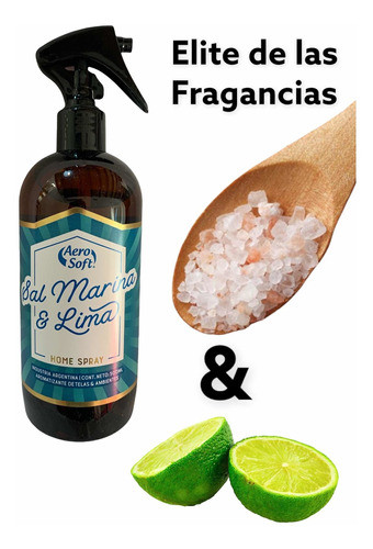 Perfuminas Sal Marina Y Limas + Textil Calidad Aerosoft Lo++ 0