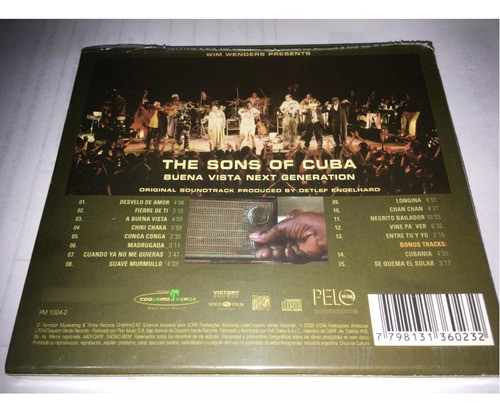 The Sons Of Cuba Buena Vista Next Generation Cd Nuevo 1