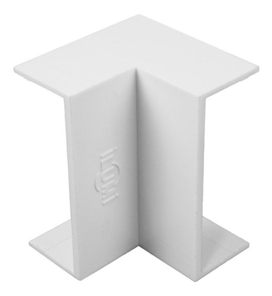 10 Pçs Cotovelo P/ Acabamento Canaleta 50x20mm Ilumi 62021 0