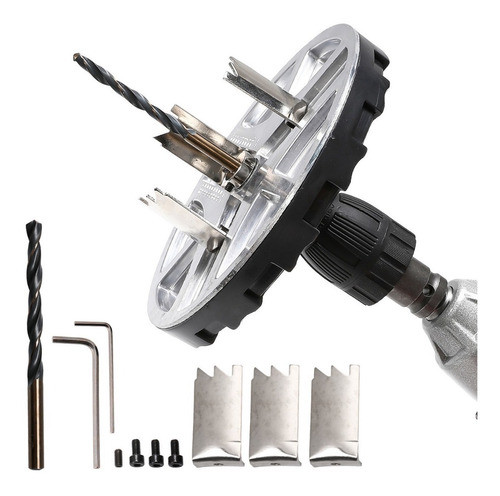 Adaptador Sierra Punzonadora Agujero Radial Para Taladro M® 0