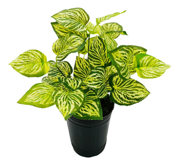 Planta Artificial Maceta Interior Exterior Decorativa 0