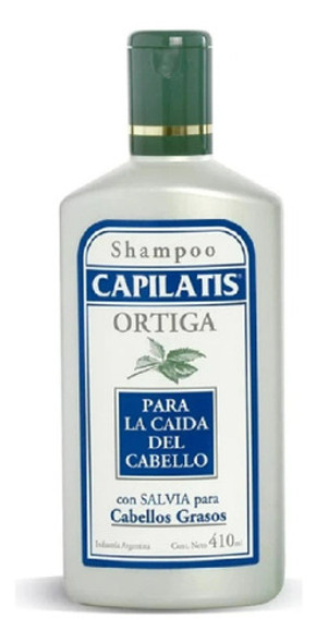 Shampoo Capilatis  410ml Ortiga Para Cabello Graso 0