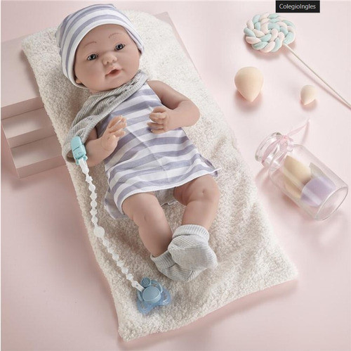 Bebote Reborn 41 Cm. Con Chupete  (16048b) 1