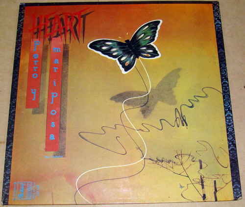 Heart - Perro Y Mariposa Dog & Butterfly Lp Argentino Kktus 0