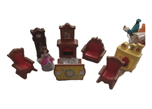 Muñeca Princesa Con Set De Mueblecitos 0