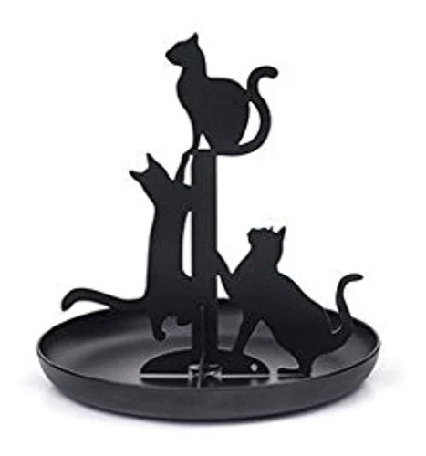 Soporte De Joyeria Para Gato Kikkerland 0