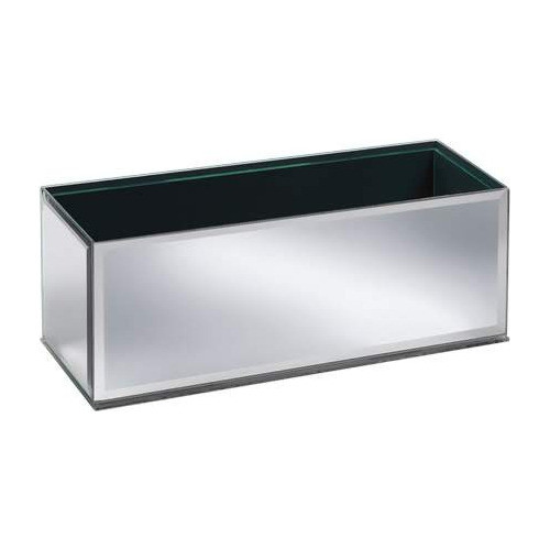 Cubo Rectangular Espejo Centrodemesa Fanal Decoración 20x8x5 0