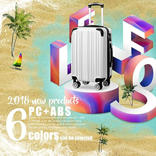 Coolife - Maleta De Equipaje Ampliable (sólo 28 1