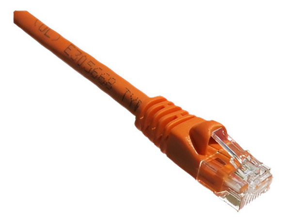 Axiom 25ft Cat5e 350mhz Patch Cable Molded Boot (naranja) 0