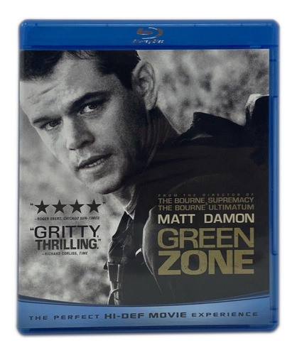 Blu-ray Duplo Zona Verde - Matt Damon - Importado 0
