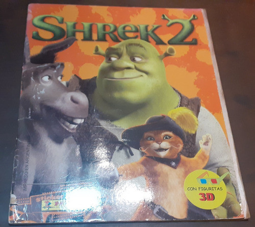Album ** Shrek 2** Tiene 208 Figuritas. Año 2004 0