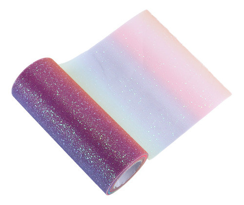 Tule Arco-íris Brilhante Longo, Flexível, Requintado E Conve 1