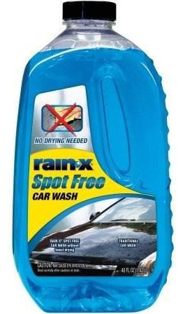 Shampoo Ultra Limpiante Auto Rain X Spot Free Sin Secado 0