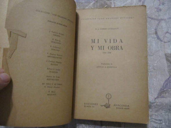 Mi Vida Y Mi Obra - 1844 - 1906 - N. A. Rimsky Korsakov 1