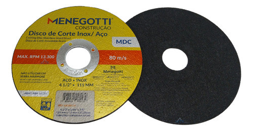 20x Discos De Corte Inox/aço 4.5 X1.2mm 115mm Alta Precisão 1