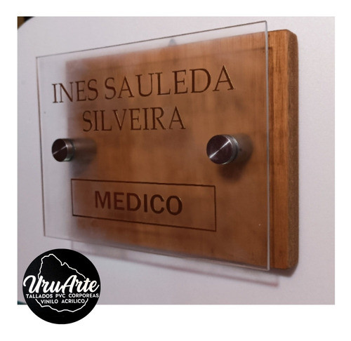 Placa Profesionales Placas Acrilico Reconocimiento Profesion 1