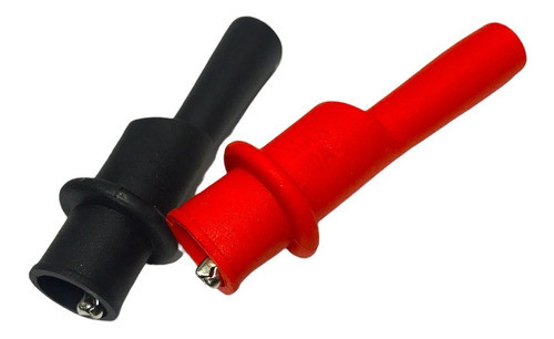 5 Unidades Par Pinzas Cocodrilo Adaptador Tester Multimetro 0